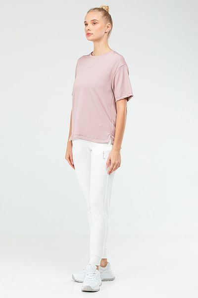 speedlife Powder Ecru Regular Lycra Crew Neck Basic γυναικεία αθλητική φόρμα Sb0892