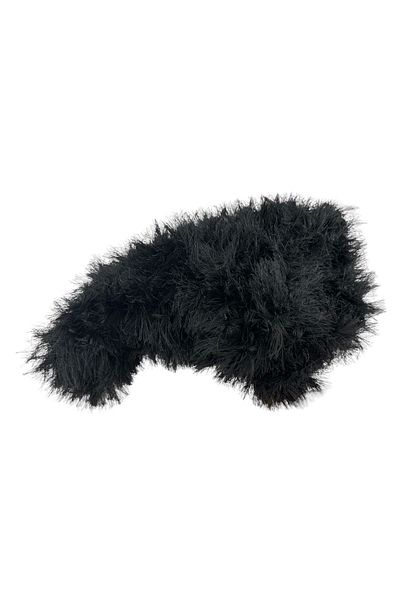 gcstore Black Shift Plush Shift Tassel