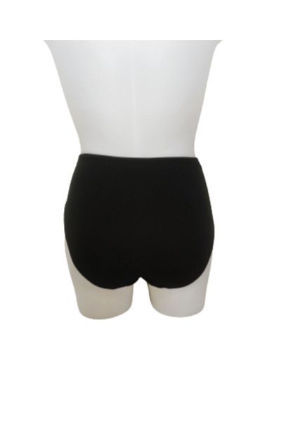 SİMAY Pack of 7 Black Cotton Lycra Women's Bato Panties