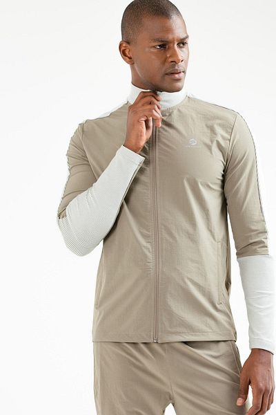 speedlife Stone Regular Stand Collar Straight Leg Men's Tracksuit Set Xa0461