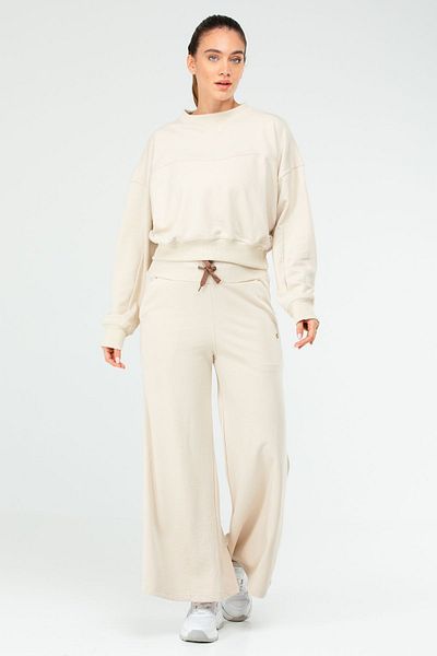 speedlife Γυναικεία αθλητική φόρμα Stone Regular Cotton Crew Neck Crop Sa2632