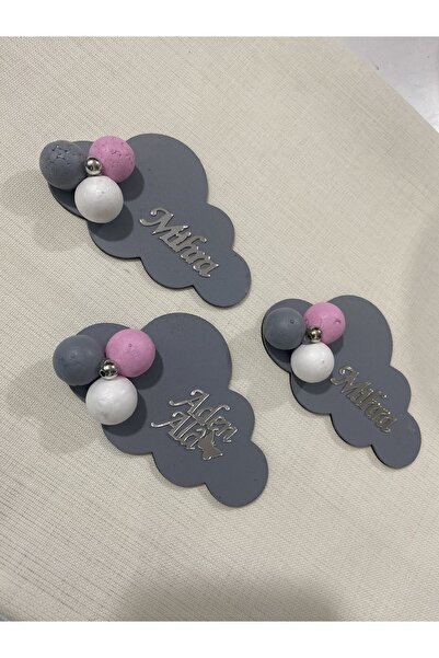 NeşeliAtölyem 5 قطع هدية سحابة الطفل هدية مغناطيس ولادة الطفل