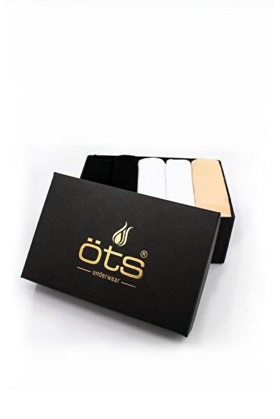 Öts Kadın 5'li Paket Pamuklu Ip Askılı Atlet Renkli Premium Özel Kutusunda