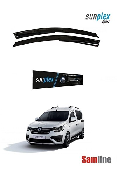 SUNPLEX Renault Express Combi 2023 Modeller Için Cam Rüzgarlığı Takımı 2'li Set