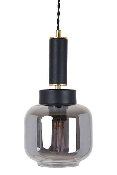 MŞ Aydınlatma Hector Black Smoked - Glass Pendant Chandelier