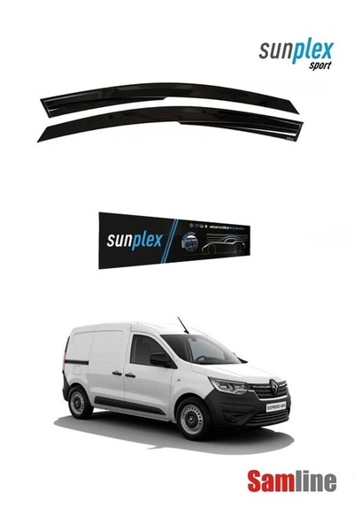 SUNPLEX Renault Express  Van (2021-2024) Modeller için Cam Rüzgarlığı Takımı ...
