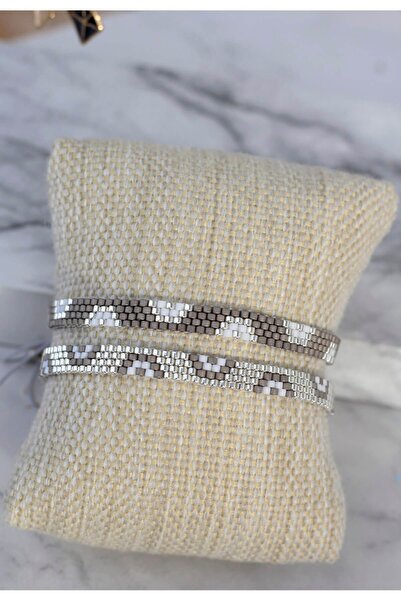DM Miyuki Miyuki Team Bracelet (grey&silver)
