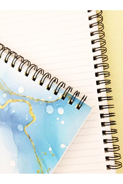 Anime Marketi Bt21 Mang Designed A5 Spiral School Notebook 50 Sheets 100 Pages - Ruled