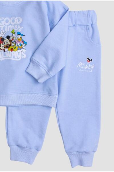 Chicsy Baby Mickey Mause nyomott nagyméretű alsó felső baba gyerek tréningruha szett