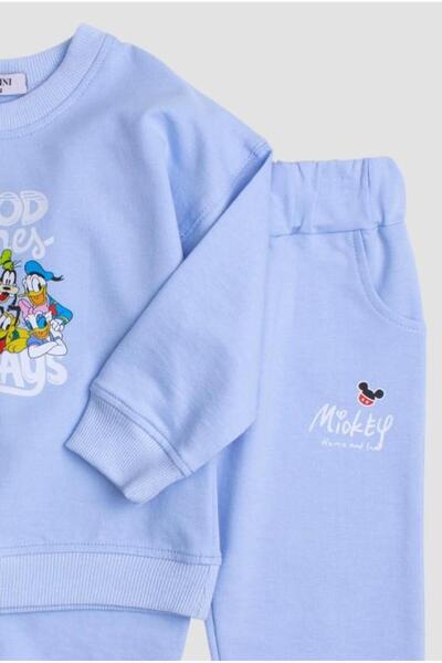 Chicsy Baby Mickey Mause nyomott nagyméretű alsó felső baba gyerek tréningruha szett