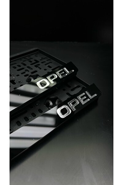 Genel Markalar 3D LÜX Opel Uyumlu Parlak Takmatik Pleksi Plakalık