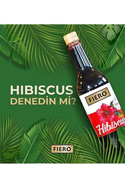 Fıero Hibiscus Base Şurup 700 Ml