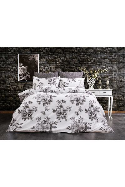 Faiend Double Cotton Duvet Cover Set - Fade Resistant and Elastic