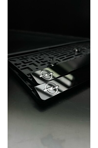 Genel Markalar 3D LÜX Opel Uyumlu Parlak Takmatik Pleksi Plakalık