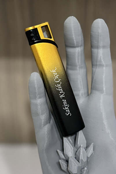 tusah Ince Turbo Kişiye Özel Çakmak Kutusuz