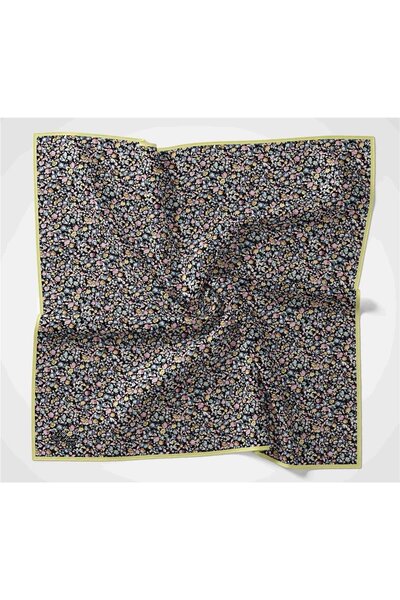 Silk Home Soft Cotton Carnation Patterned Scarf