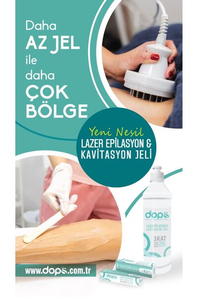 dops Lazer Epilasyon ve Kavitasyon Jeli