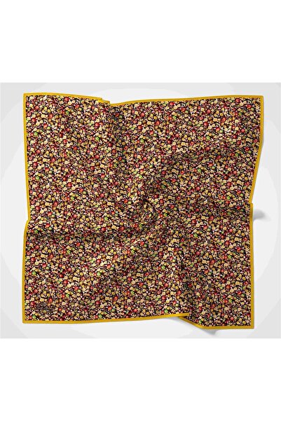 Silk Home Soft Cotton Carnation Patterned Scarf