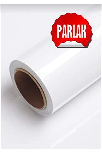 dakik reklam Yapışkanlı Folyo Mutfak Dolap Ve Mobilya Kaplama Folyosu Parlak Beyaz