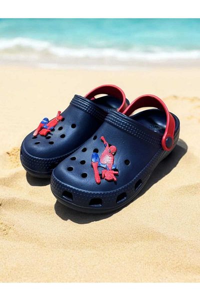 liva çocuk Children's Fancy Garden Beach Seaside Bathroom Slippers Sandals