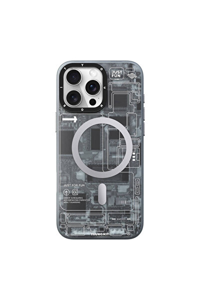 Youngkit iPhone 16 Pro Uyumlu Kılıf Magsafe Şarj Özellikli YoungKit Technolog...