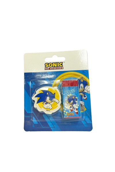 Sonic مجموعة من 2 ممحاة للبطاقات
