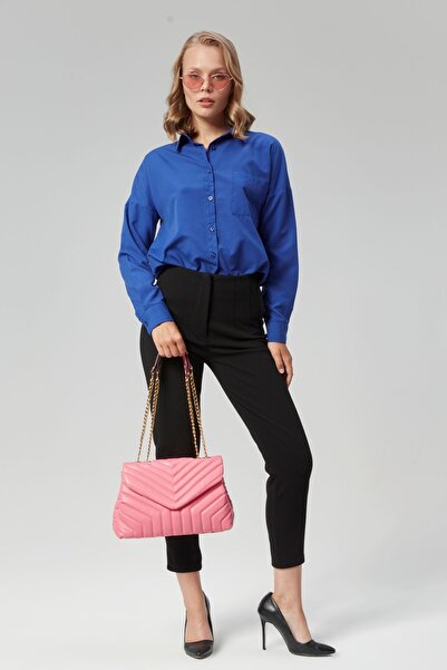 Morpelikan Quilted Women's Shoulder Bag with Gold Chain Strap - Three Compartments