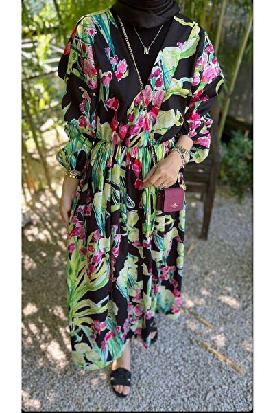 Ahra SPECIAL DESIGN DRESS WITH FLORAL PATTERN