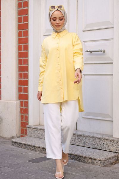 Gizce Dave Yellow Tunic
