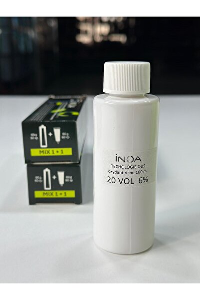 İNOAR İNOA Loreal Inoa 20 Vol %6 Amonyaksız Oksidan Krem 100 ml (ORJİNAL DOLUM)