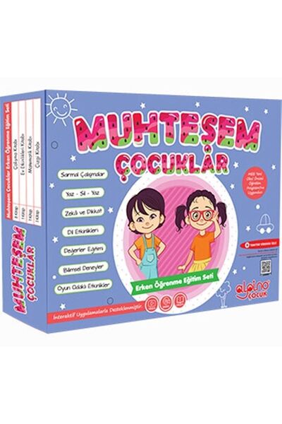 Alpino Çocuk Alpino Muhteşem Çocuklar Eğitim Seti