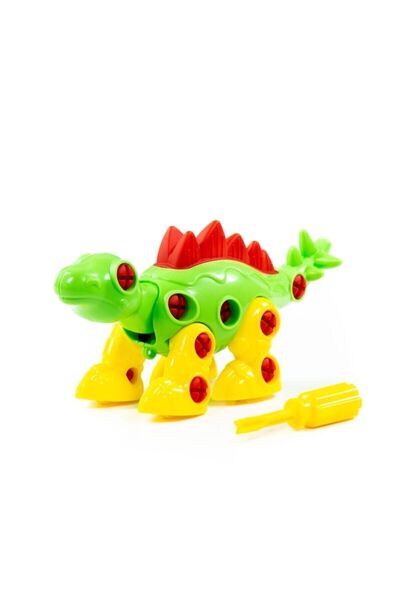 Polesie مجموعة بناء ديناصور ستيجوسورس 30 عنصرًا