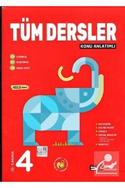 Sbm Yayıncılık 4. Sınıf Tüm Dersler Konu Anlatımlı