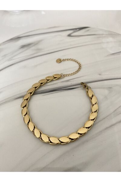 NOVARİKA سوار نسائي من الفولاذ المقاوم للتشويه عالي الجودة بسلسلة الشعير