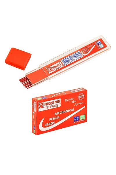 Mikro 0.7 Red Min Versatil Pen Tip 2b 60 Mm Box of 24