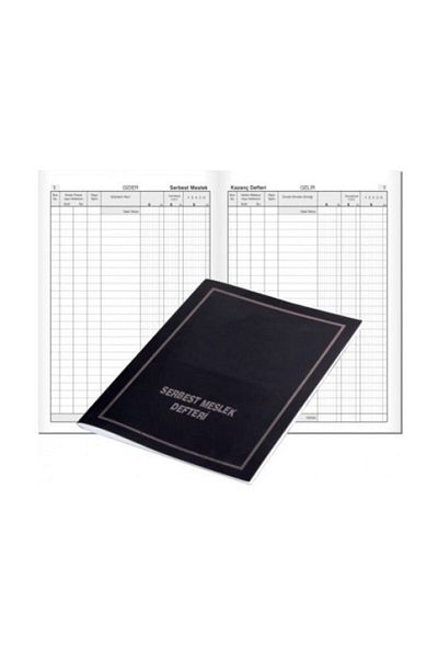 Gülpaş Free Occupation Profit Notebook Pls Cover with Number Page (20*28) 48 Sheets