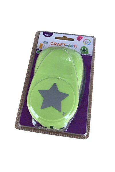 Craft and Arts 2'' Süper Boy Şekilgeç Yıldız (şekilli Delgeç)
