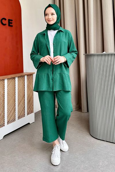 Gizce Cadis Emerald Set