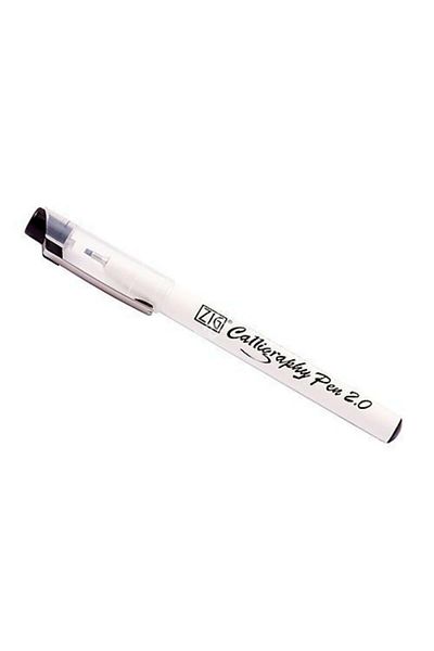 Zig Calligraphy Pen Calligraphy Pen 2.0 Mm Plain Black
