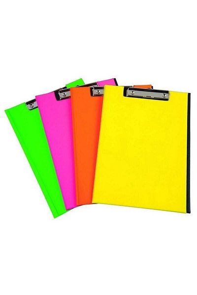 Noki A4 Covered Secretary Neon Orange