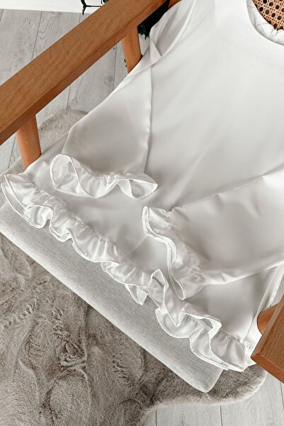 Gizce Ceown White Shirt