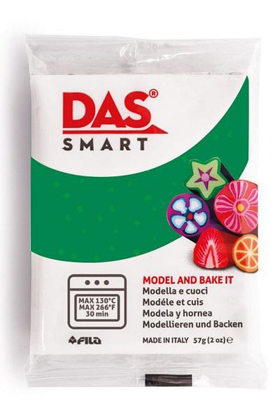 DAS COLLECTION Smart Polymer Clay 57g Glitter Green 303