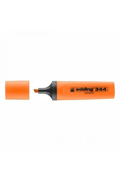 Edding E-344 Fosforlu Kalem Turuncu Ed34406 Tekli (1 Adet)