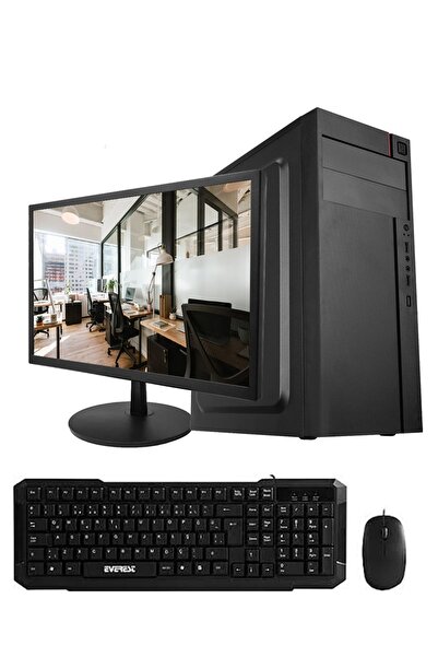 RAMTECH BİLGİSAYAR Workforce Nst50 I3 10100f 16gb Ram R5 230 2gb 512gb M2 19'...