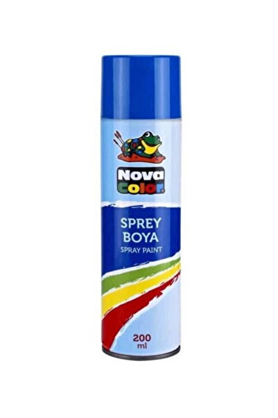 Genel Markalar Sprey Boya 200 Ml Mavi Nc 802 / Nova Color