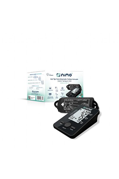 Nimo Kol Tipi Tam Otomatik Türkçe Konuşan Dijital Tansiyon Aleti
