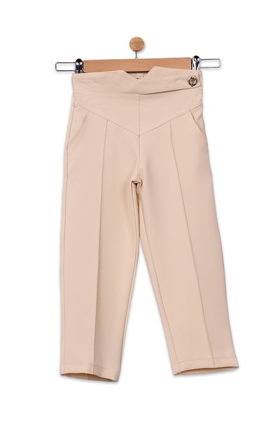 monami kids High Waist Pocket Trousers