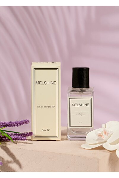 Melshine İce Kolonyası 80 Derece 50 ml Cam Şişe Çanta Boy Uzun Süre Kalıcı Et...