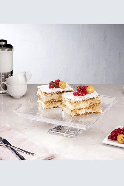 Paşabahçe Madlen Presentation Served Standing Cake Plate - 950007