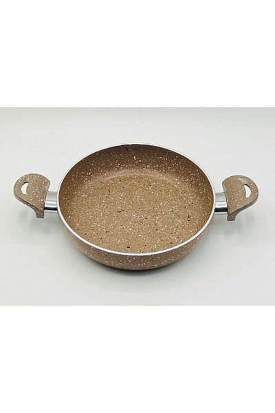 CANTEF 20 cm Teflon Pan - Fireproof and Non-Flammable, Double Handle